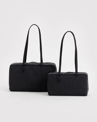 Nylon Bowler Bag Black